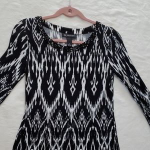 INC top with embellished collar.  EUC.  Worn once.